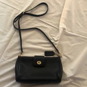Black coach bag